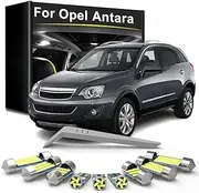15Pcs Car LED Interior Lights Bulb Kit, For Vauxhall Opel Antara 2006 2007 2008 2009 2010 2011 2012 2013 2014 2015