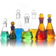 10ml-1000ml Erlenmeyer Iodine Flask w/ stopper Chemistry Laboratory Glassware AU