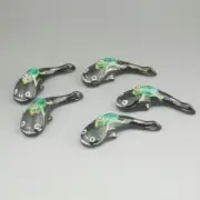 Kyoto ware Kiyomizu ware Kappa catfish chopstick rest set Shisen