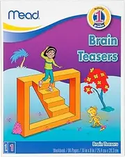 Mead Brain Teaser Books, Grade 1 (48060)