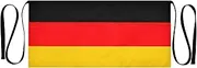 [Joitme] Germany Flag Women Aprons, Bartender Apron for Women, Money Aprons with Pockets for Cash, Germany Flag