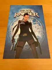 Lara Croft Tomb Raider poster -- Angela Jolie -- 11" x 17" -- MINT!