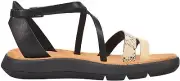 Clarks Women's Jemsa Strap Casual Sandal Black