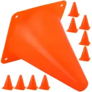 10 Pcs Skate Soccer Obstacle Multi-use Cones Training for Sports