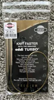 NEW Skacel Addi Turbo No. 11 ~ 24 Inch Circular Knitting Needle #1787D