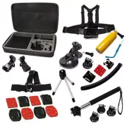 18 In 1 Accessories For Gopro 13 12 11 10 9 8 7 6 Bundle Chest Head Mount Biking