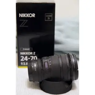 (已售出) Nikon Z 24-70 f2.8 s z5 z6 z7 z6ii  zfc公司貨保固中
