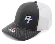 ProTek RC Trucker Hat (Charcoal/White) (One Size Fits Most) [PTK-1011]