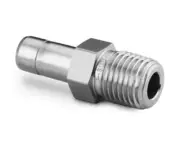 1/2" Tube x 3/8" MNPT 316ss Male Adapter Fitting Swagelok SS-8-TA-1-6