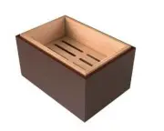 Humidor Supreme Modular Cigar Humidor Wood, Double Spacer - 100 CIGAR STORAGE