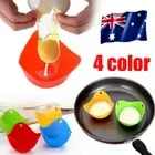Silicone Egg Poacher Poaching Pods Pan Poached Cups Moulds For Kitchen OD