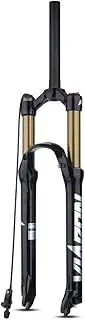 26/27.5/29 Inch Mountain Bike Suspension Fork Travel 120mm MTB Air Suspension Fork Manual/Remote Lockout Bicycle Magnesium Alloy Fork
