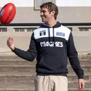 Collingwood Magpies Throwback Pullover Hood