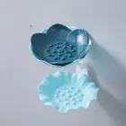 Soap Dispenser Lightweight Wall Mount Plastic Quick Drainage Soap Holder Plastic
