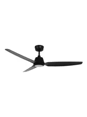Sainz 132cm DC Fan with Light in Black