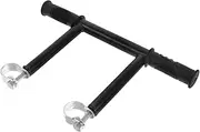 HONMEET Stroller Handle Extension Raised Armrests Handlebar Extender Bars for Comfort Bike Handlebar Extension for Stroller