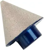 1 1/2" Diamond Chamfer Finger Cone Milling Bits Tile Finishing Hole Countersink
