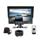 iPoster 7 Inch Monitor 2ch Video Audio 4PIN Reversing Camera For Caravan Camper