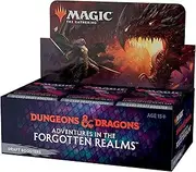 Magic The Gathering Adventures in The Forgotten Realms Draft Booster Box | 36 Packs (540 Magic Cards)