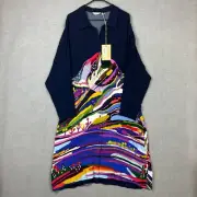 Gorman Dress Womens 18 Colourful My Way Print Shirt Pure Viscose BNWT RRP $289