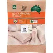 Woolworths RSPCA Approved Chicken Drumsticks 2kg