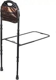 Elderly Portable Bed Guard Rails Hospital Non-Slip Safety Bed Rails Height Adjustable Bed Side Handrail with Useful Storage Pocket (Size : 81cm×70cm×35cm)
