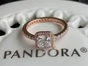 Authentic Pandora ROSE Timeless Elegance Ring #180947CZ