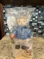Steiff 8" Alpaca Peter Rabbit w/Carrot / Beatrix Potter / mint / unopened bag