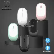New Optical Wireless Mouse 2.4GHz Rechargable USB Receiver Mouse For PC Laptop