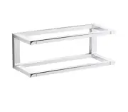 Kohler Draft 12" Dual Purpose Towel Rack and Shelf Frame