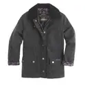 Barbour Girls Printed Beadnell Jacket in Midnight - Size Large - J.Crew #02389