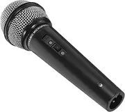 HANABASS 1pc Simulation Microphone Karaoke Machine Rapper Dance Microphone Party Mini Mic Guys Faux Mike Simulated Mic Black Fake B Key Small Singing Black Plastic