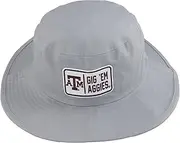 Zephyr NCAA Officially Licensed Bucket Hat Patch Gray Defer