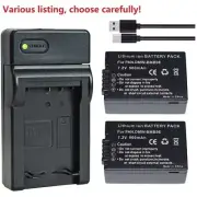 Battery or charger for Panasonic Lumix DMW-BMB9 DMC-FZ60 DMC-FZ62 DMC-FZ70 FZ72