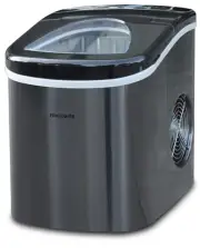 26 Lbs per Day Portable Compact Maker, Ice Making Machine, Black Stainless, Medi