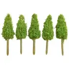 Model Trees Pine Trees Model 10pcs Accessories DIY Dark Green Gifts Green