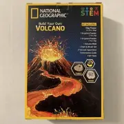 NEW National Geographic Build Your Own Volcano Kit STEM Educational Toy Specimen