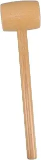 SOPOTUTU Mini Wooden Hammer for Seafood Educational Pounding Mallet for Crafts Smooth Finish Lobster Cracker and Tool Versatile Wooden Mallet for Cracking Shellfish and Chocolate