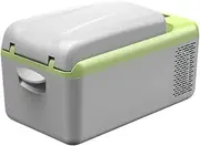 Compressor Fridge Mini C22P Green Color 12V 24V DC Portable Mini Fridges Small Refrigerator For Car Camping Fishing