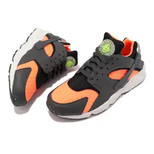 Nike 武士鞋 Air Huarache Crater PRM 灰 橘 男鞋 編織鞋面【ACS】 DQ5013-001