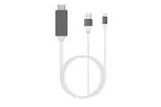 TODO Lightning Pin To Hdmi 1080P Adapter Cable Usb Charge Iphone Ipad Audio Video Lead Tv