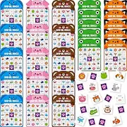 SpriteGru Animal Bingo Game, 25 Pieces Bingo Board Game, Bingo Game Set for 2-25 Players, Family Game, Friends and Group Game, Interesting Party Gift Items