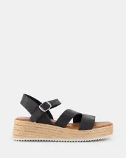 Miss Sofie Wish/Black Womens Wedges 39