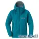 【mont-bell】THUNDER 女單件式防水連帽外套『孔雀藍』1128636 登山 露營 健行 禦寒 防潑水