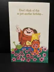 Sherman On The Mount® Vintage BIRTHDAY ADVICE- Walt Lee - American Greetings