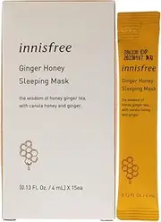 Innisfree Ginger Honey Sleeping Mask by Innisfree for Unisex - 4 ml x 15 Pc Mask