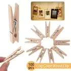 Airer Dry Line Clothes Pegs Pine Photo Paper Pegs Wood Clips Wooden Clothespin