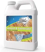 (1gl) - Black Diamond 679773003206 Wood and Laminate Floor Cleaner for Hardwood, Real, Natural and Engineered Flooring - Biodegradable, Safe for Cleaning All Floors