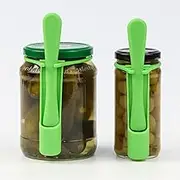 Pickle Fork,2 PCS Pickle Grabber Tool for Jar,Olive Fork Pickle Forks for Jar,Pickle Jar Fork Attaches to Jar kitchen Gadgets Pickle for Pickle Lovers