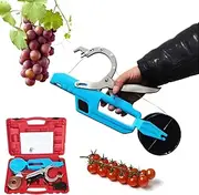 Electric Plant Vine Tying Machine, Rechargeable Plant Binding Machine with 90m Tie Wire, Portable Plant Tie Machine, Binding Diameter 50 mm, for Tomatoes, Grapes and Vegetables Garden